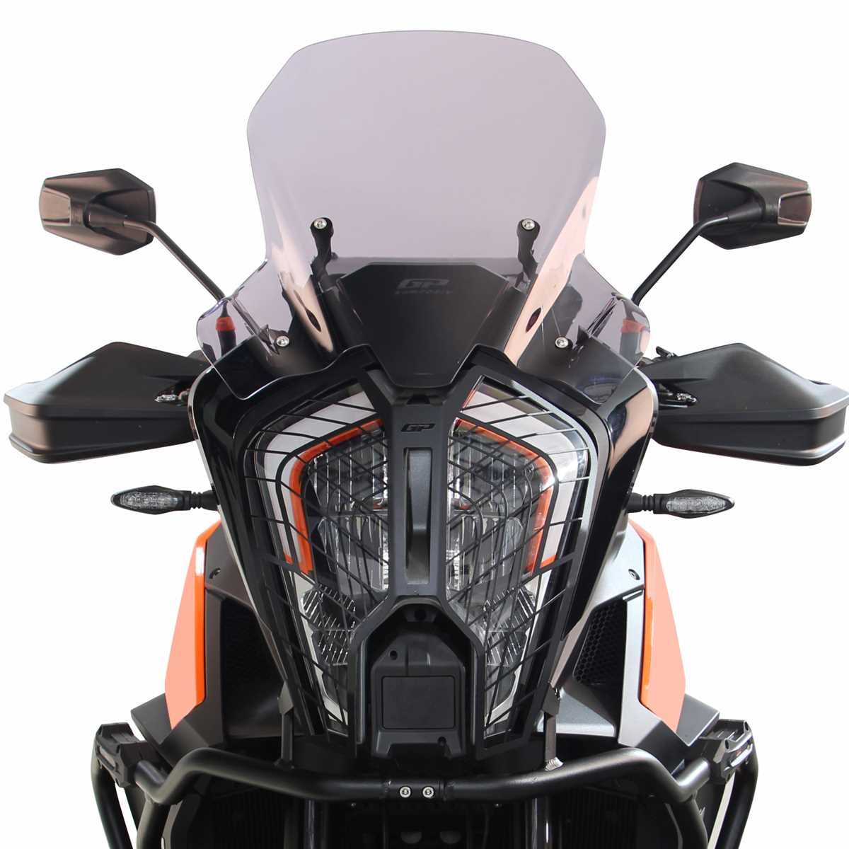 GP Kompozit KTM 1290 Super Adventure 2021-2024 Uyumlu Ön Cam Şeffaf