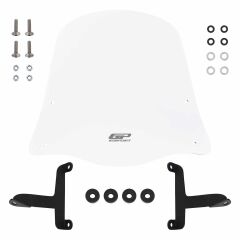 GP Kompozit Scooter Universal 2020 Uyumlu Ön Cam Şeffaf