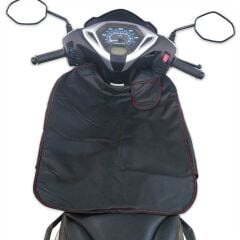 GP Kompozit Universal Reflektifli Motosiklet Diz Örtüsü Siyah