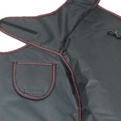 GP Kompozit Universal Reflektifli Motosiklet Diz Örtüsü Siyah