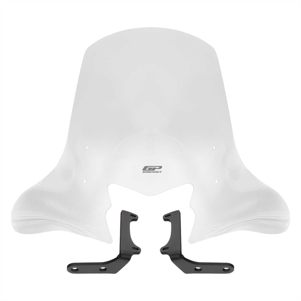 GP Kompozit Honda Dio 2021-2025 Uyumlu Ön Cam Şeffaf