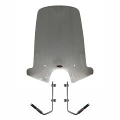 SİLİNECEK - GP Kompozit Vespa Primavera Universal Uyumlu Ön Tur Camı Füme