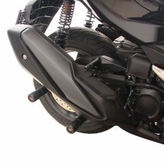 GP Kompozit Honda Forza 250 2018-2025 Uyumlu Egzoz Koruma Takozu Siyah