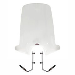 SİLİNECEK - GP Kompozit Vespa Primavera Universal Uyumlu Ön Tur Camı Şeffaf