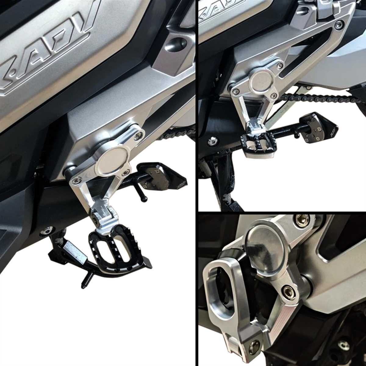 GP Kompozit Honda X-ADV 2017-2020 Uyumlu Ayak Peg Siyah