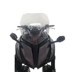 GP Kompozit Yamaha Niken GT 2018-2020 Uyumlu Düz Model Ön Cam Şeffaf
