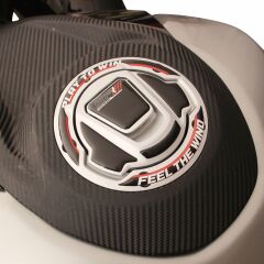GP Kompozit CF Moto 450 SR 2023-2024 Uyumlu Tank Pad Seti Kırmızı