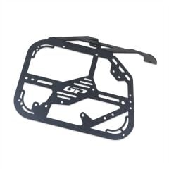 GP Kompozit Honda Africa Twin CRF1100L 2020-2024 Uyumlu Yan Çanta Demiri Siyah