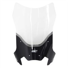 GP Kompozit CF Moto 250 CL-X 2022-2024 Uyumlu Ön Tur Camı Şeffaf