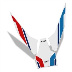 GP Kompozit BMW M 1000 XR 2024 Uyumlu Tank Pad Beyaz