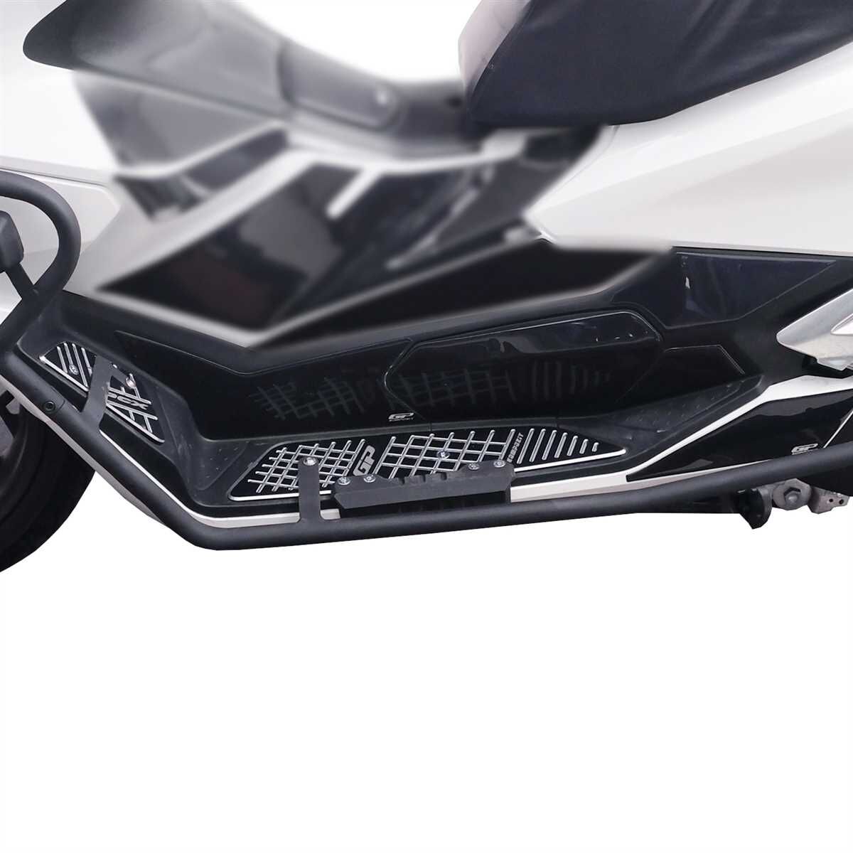 GP Kompozit Honda PCX 125 2025 Uyumlu Yan Alt Ayak Pad Siyah