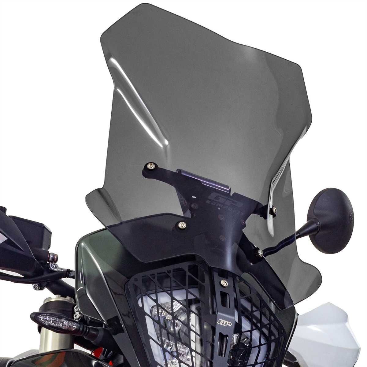 GP Kompozit KTM 790 / 890 ADV / ADV R 2021-2022 Uyumlu Ön Cam Füme