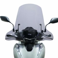 GP Kompozit Honda SH 125 2024-2025 Uyumlu Ön Cam Füme