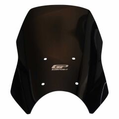 GP Kompozit Royal Enfield Himalayan 2024 Uyumlu Ön Cam Siyah
