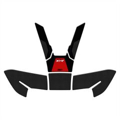GP Kompozit BMW S 1000 XR 2015-2019 Uyumlu Tank Pad Seti Kırmızı
