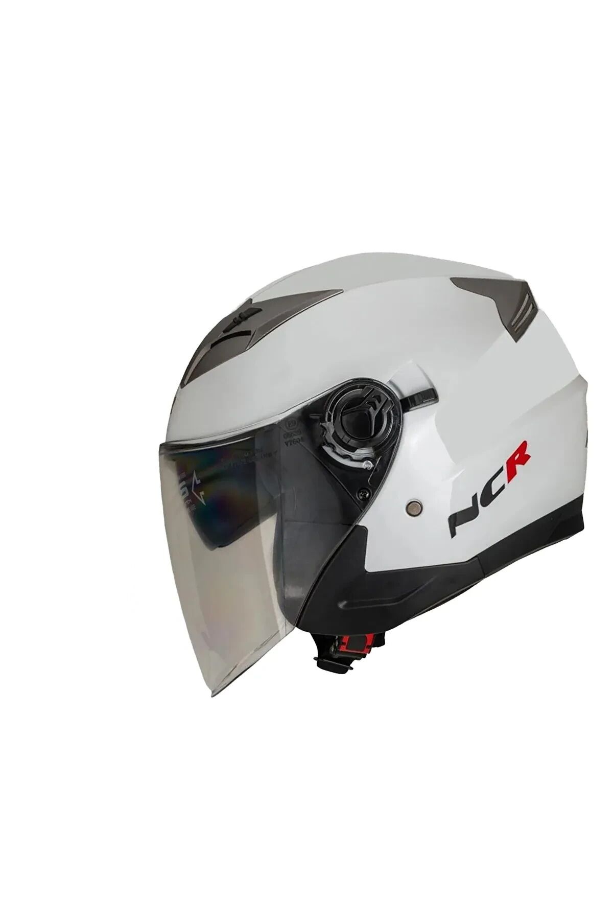 ÇENSİZ KASK PARLAK BEYAZ