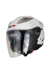 ÇENSİZ KASK PARLAK BEYAZ