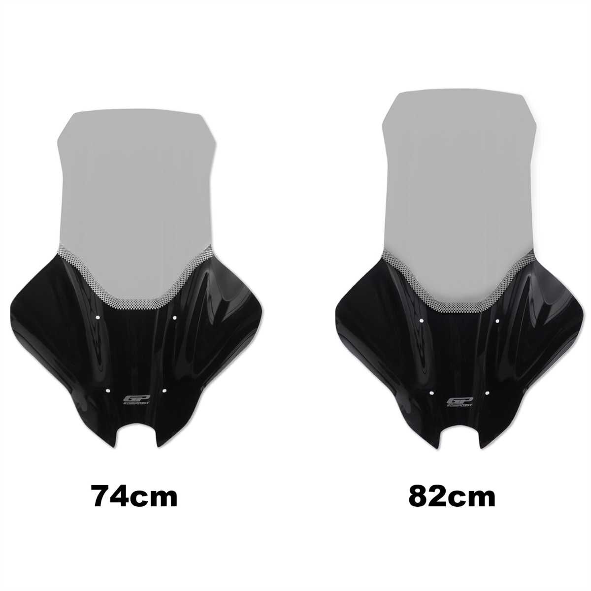 GP Kompozit Yamaha NMAX 125 / 155 2025 Uyumlu Elcikli Tur Camı Füme