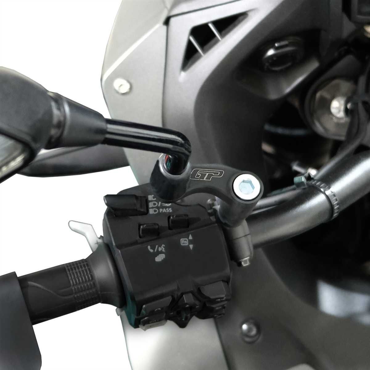 GP Kompozit Honda NT 1100 2022-2025 Uyumlu Ayna Genişletme Siyah