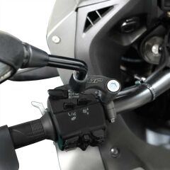 GP Kompozit Honda NT 1100 2022-2025 Uyumlu Ayna Genişletme Siyah