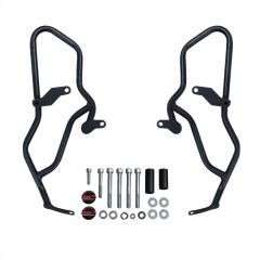 GP Kompozit BMW F 750 GS 2020-2024 Uyumlu Motor Koruma Demiri Siyah