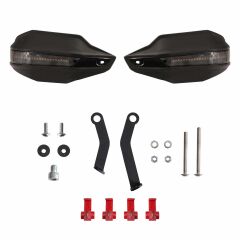 GP Kompozit Honda XL750L Transalp 2023-2024 Uyumlu Led Sinyalli Elcik Koruma Siyah
