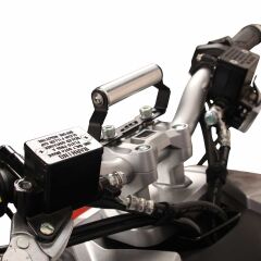 GP Kompozit RKS Freccia 150 2022-2024 Uyumlu Telefon / Navigasyon Tutucu Siyah