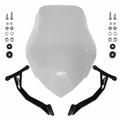 GP Kompozit Honda CB125F 2023-2024 Uyumlu Ön Cam Şeffaf