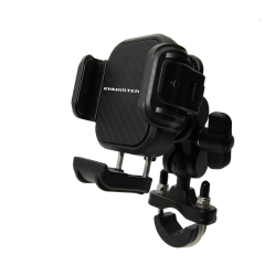 KNMASTER TT-870 Titreşim ve Hırsızlık Önleyici Motosiklet Telefon Tutucu