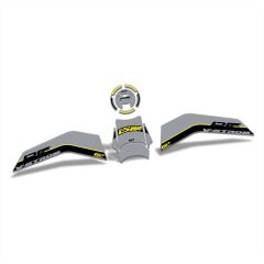 GP Kompozit Suzuki V-Strom 800 DE 2023-2024 Uyumlu Tank Pad Seti Gri