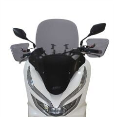 GP Kompozit Honda PCX 125 2018-2020 Uyumlu Ön Tur Camı Füme