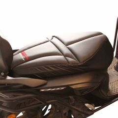GP Kompozit Honda Dio 2021-2025 Uyumlu Motosiklet Konfor Sele Kılıfı Siyah