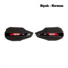 GP Kompozit Honda NX 500 2025 Uyumlu Elcik Koruma Siyah