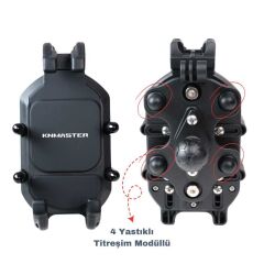 Knmaster TT-860 Titreşim Engelleyicili Tüm Motosikletlere Uyumlu Telefon Tutucu (Gidon Bağlantılı)