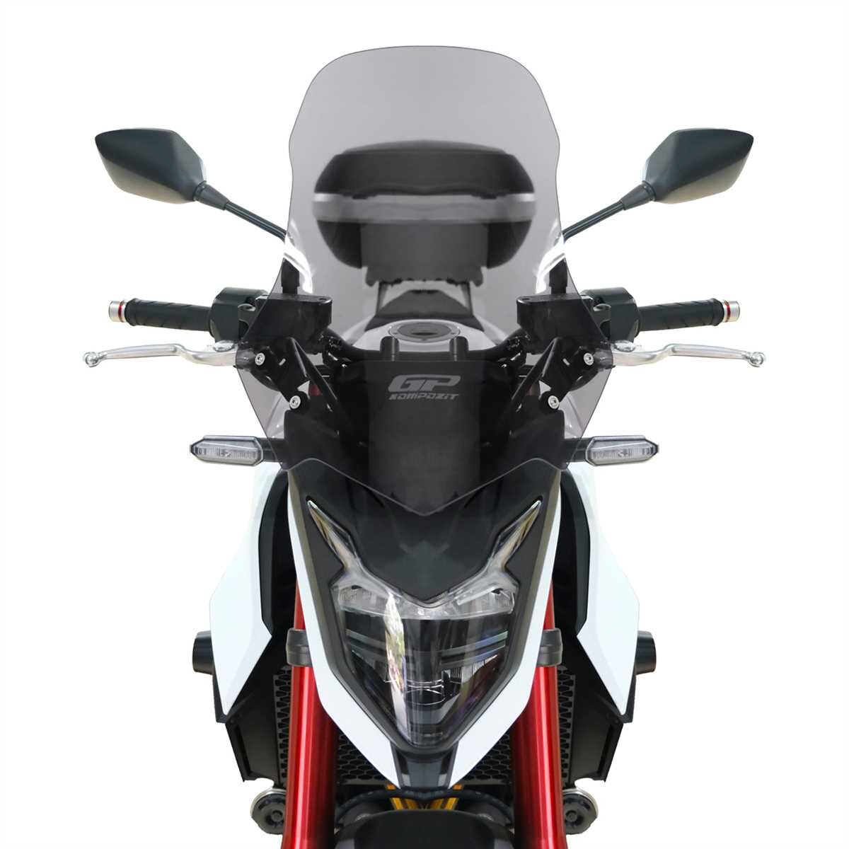 GP Kompozit Honda CB750 Hornet 2023-2024 Uyumlu Ön Tur Camı Füme