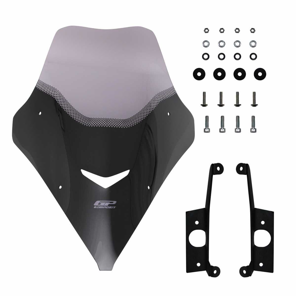 t SYM Jet X 125 2022-2024 Uyumlu Kısa Ön Cam Füme