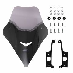 t SYM Jet X 125 2022-2024 Uyumlu Kısa Ön Cam Füme