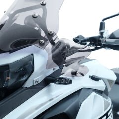GP Kompozit Benelli TRK 502 / 502X 2018-2023 Uyumlu Sağ Sol Rüzgarlık Şeffaf