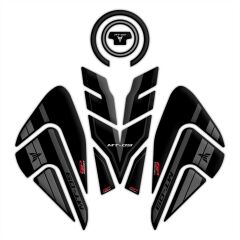GP Kompozit Yamaha MT-09 2021-2023 Uyumlu Tank Pad Seti Siyah