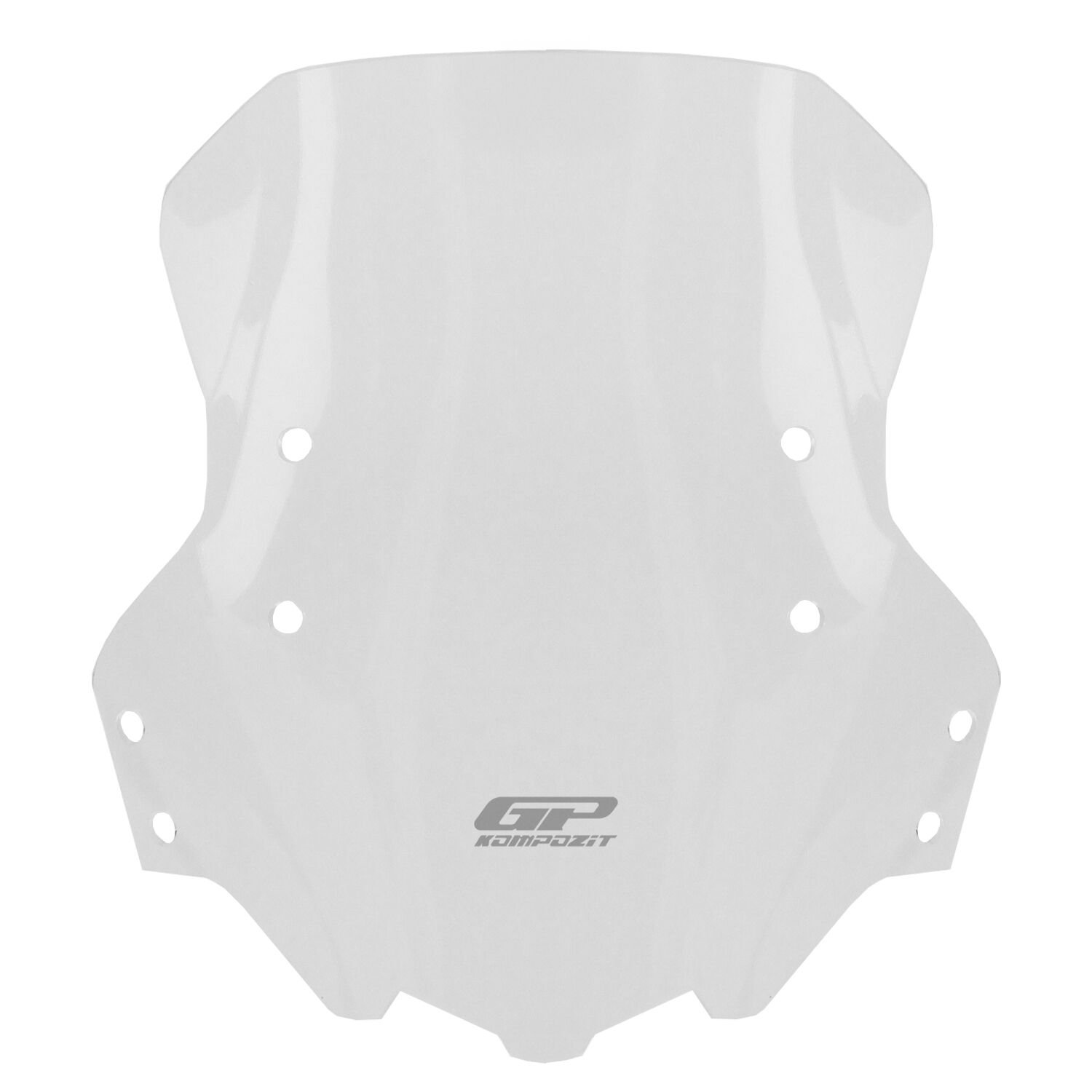 GP Kompozit Benelli TRK 502 / 502X 2018-2023 Uyumlu Ön Cam Şeffaf