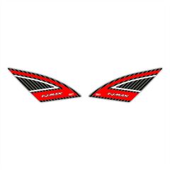 GP Kompozit Yamaha NMAX 125 / 155 2021-2024 Uyumlu Artçı Ayak Pad Kırmızı