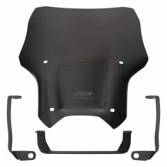 GP Kompozit CF Moto 250 NK 2023-2024 Uyumlu Spor Ön Cam Siyah