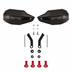 GP Kompozit CF Moto 250 CL-X 2022-2024 Uyumlu Led Sinyalli Elcik Koruma Siyah