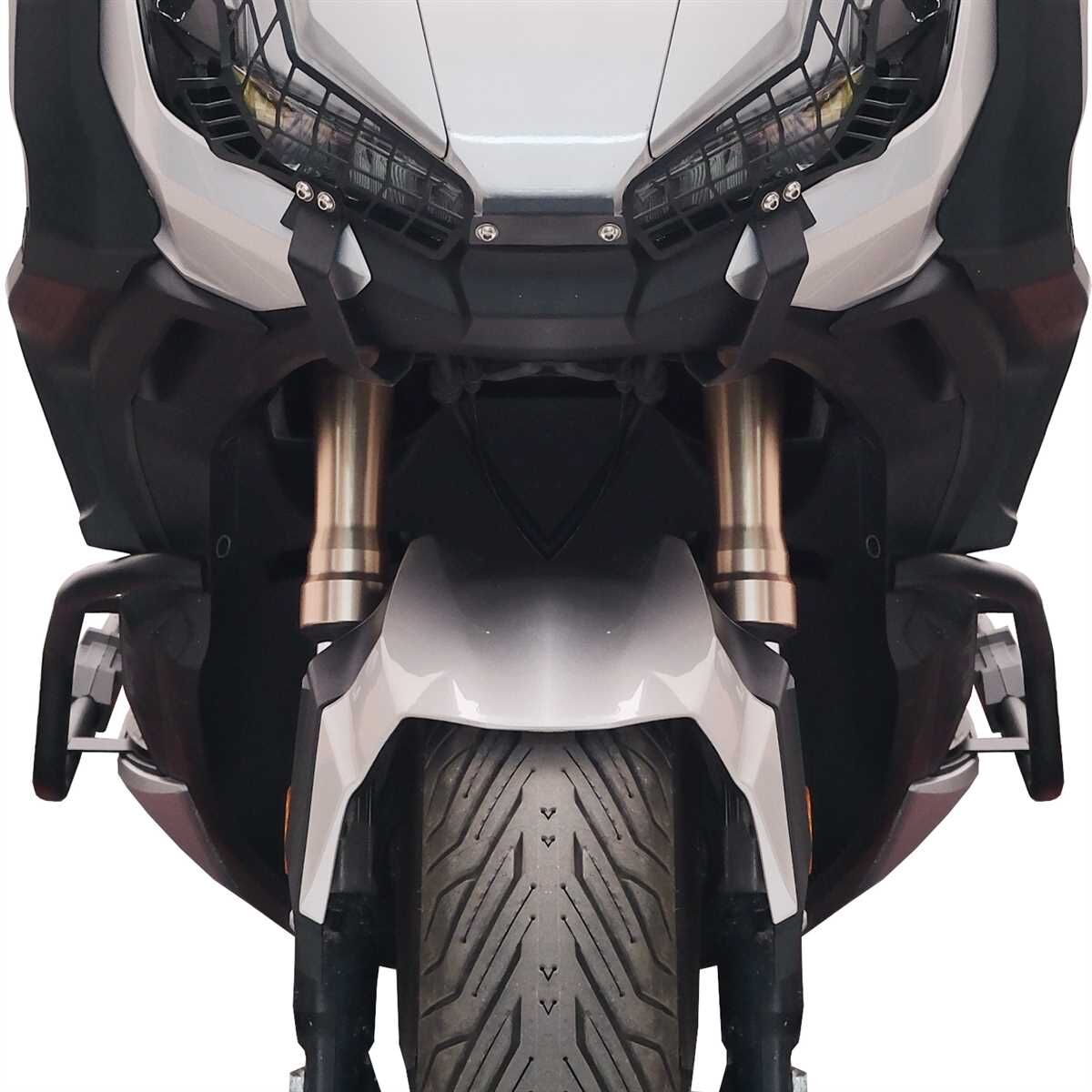 GP Kompozit Honda ADV 350 2023-2025 Uyumlu Yan Koruma Demiri Siyah