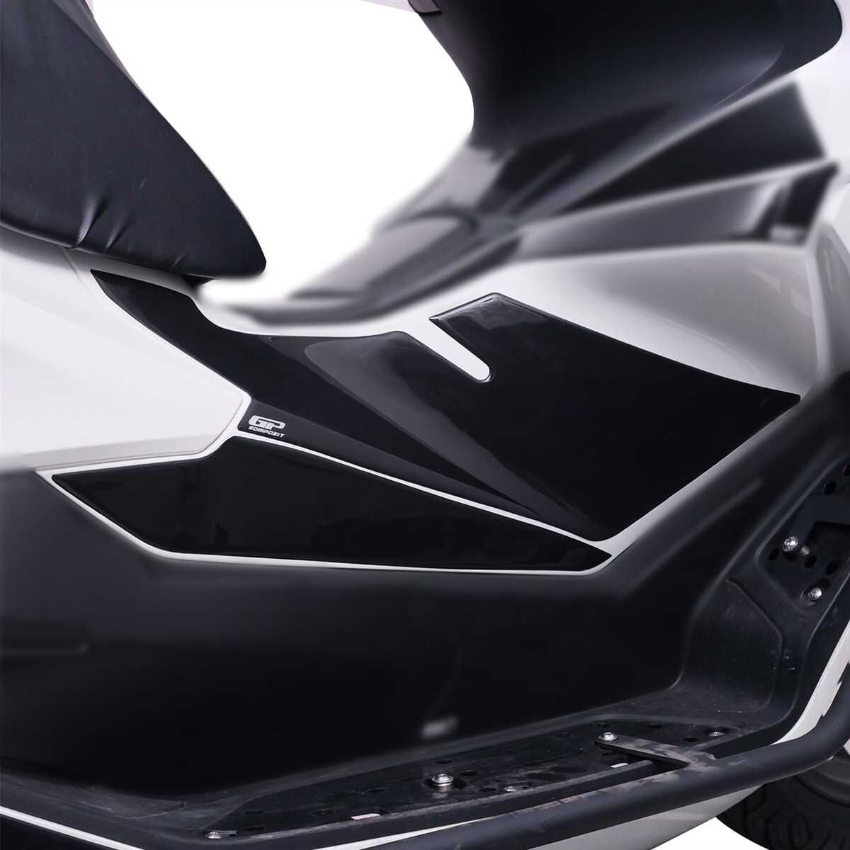 GP Kompozit Honda PCX 125 2025 Uyumlu Yan Ayak Pad Siyah