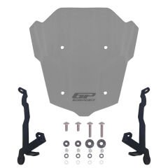 GP Kompozit Honda CB650R E-CLUTCH 2025 Uyumlu Kısa Ön Cam Füme