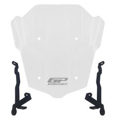 GP Kompozit Honda CB650R E-CLUTCH 2025 Uyumlu Kısa Ön Cam Şeffaf