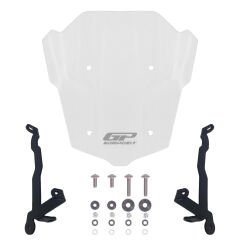 GP Kompozit Honda CB650R E-CLUTCH 2025 Uyumlu Kısa Ön Cam Şeffaf