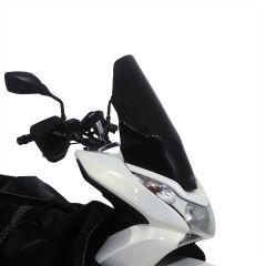 GP Kompozit Honda PCX 125 / 150 2011-2013 Uyumlu Ön Cam Siyah