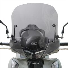 GP Kompozit Honda SH 125 2024-2025 Uyumlu Kısa Ön Cam Füme